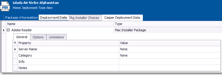 Casper Deployment Data